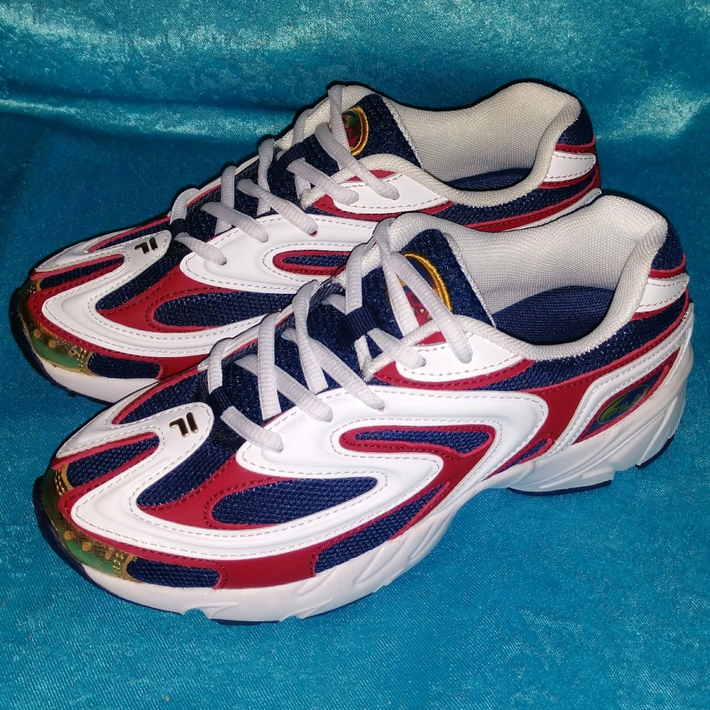 Fila Creator Blue Gold Red White Shoes